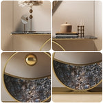 LUXORA CC1037 Length Stone Console Sintered 120/150cm Table Countertop