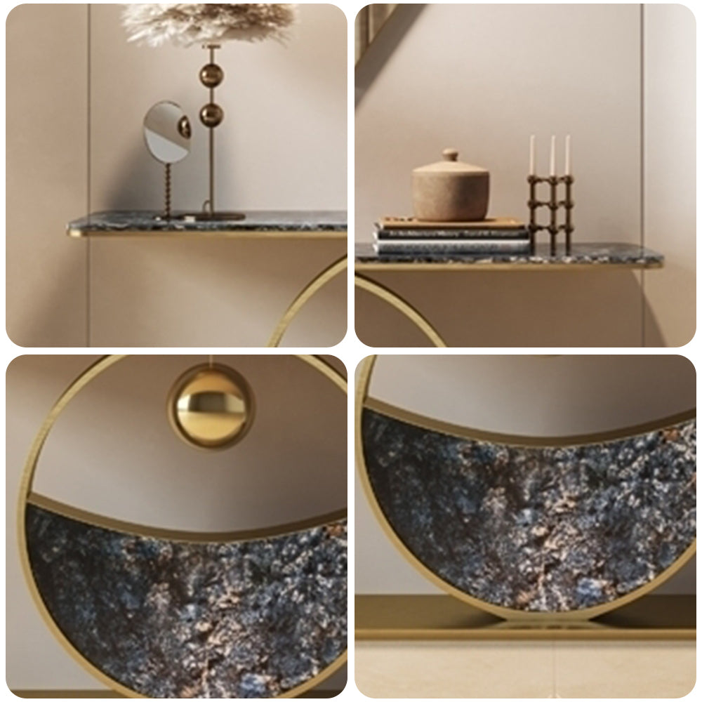 LUXORA CC1037 Length Stone Console Sintered 120/150cm Table Countertop