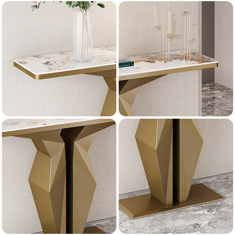 LUXORA CC1038 120/150cm Length Console Table Sintered Stone Countertop