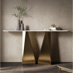LUXORA CC1039 Table Sintered 140/150/160cm Length Console Stone Countertop