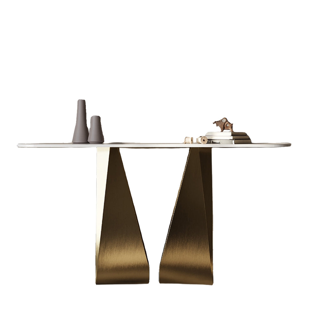 LUXORA CC1039 Table Sintered 140/150/160cm Length Console Stone Countertop