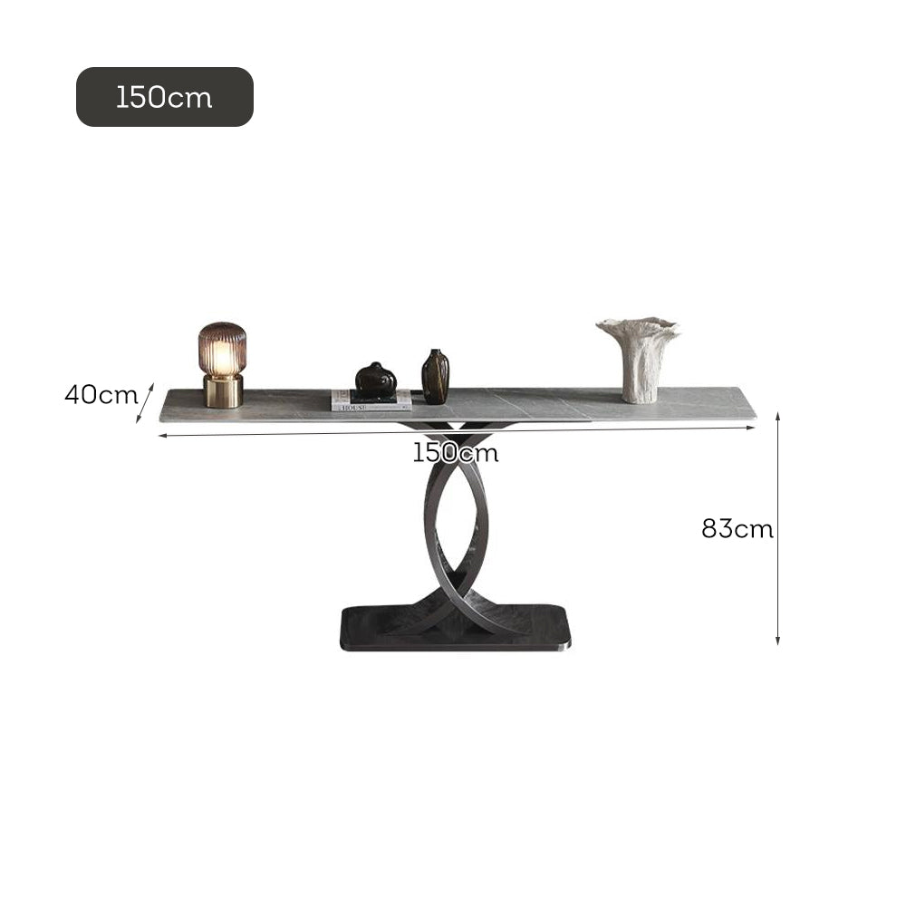 LUXORA CC1040 140/150/160cm Stone Length Table Sintered Console Countertop