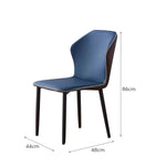 LIVARA DC1003 Luxury Light Style Dining Carbon Chair Modern Steel Legs