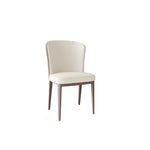 LIVARA DC1005 Carbon Steel Dining Faux Chair Fabric Leather Legs