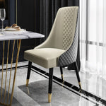 LIVARA DC1032 Chair Solid Style Light Wood Dining Luxury Modern Frame