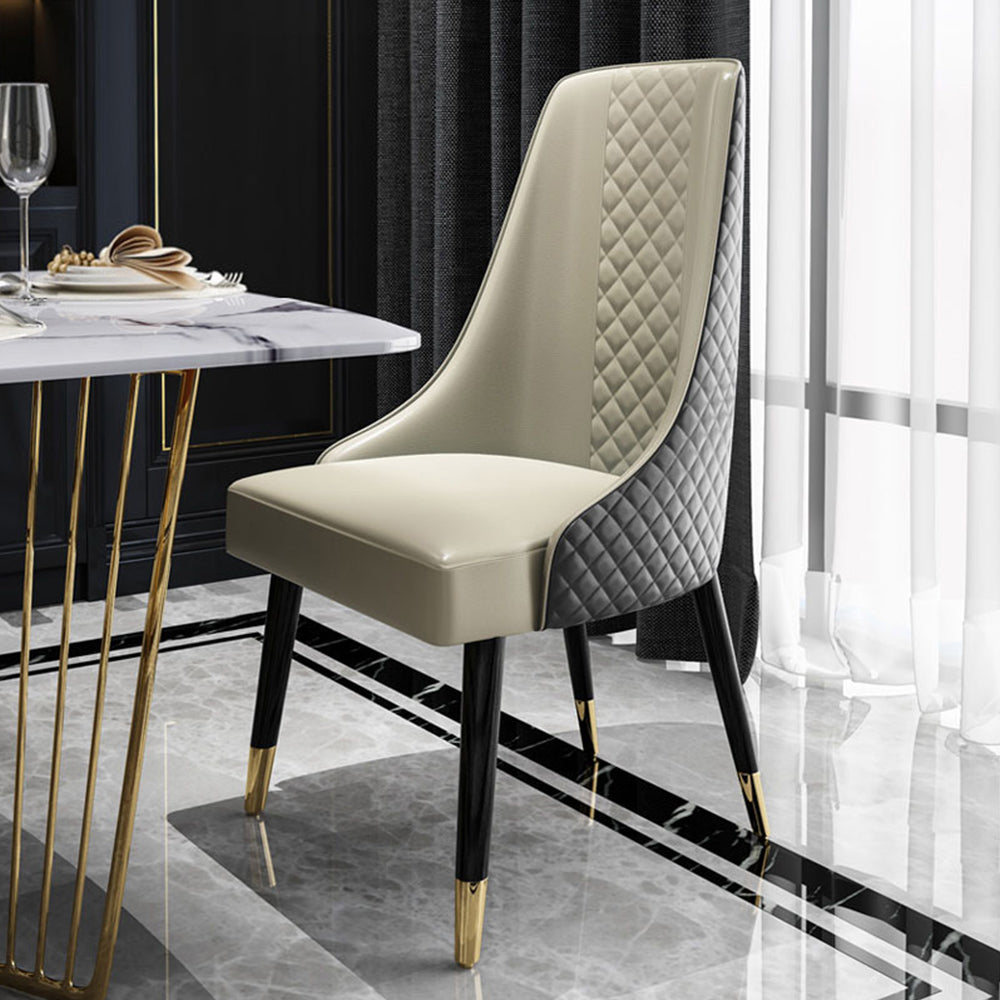 LIVARA DC1032 Chair Solid Style Light Wood Dining Luxury Modern Frame
