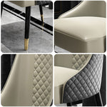 LIVARA DC1032 Chair Solid Style Light Wood Dining Luxury Modern Frame