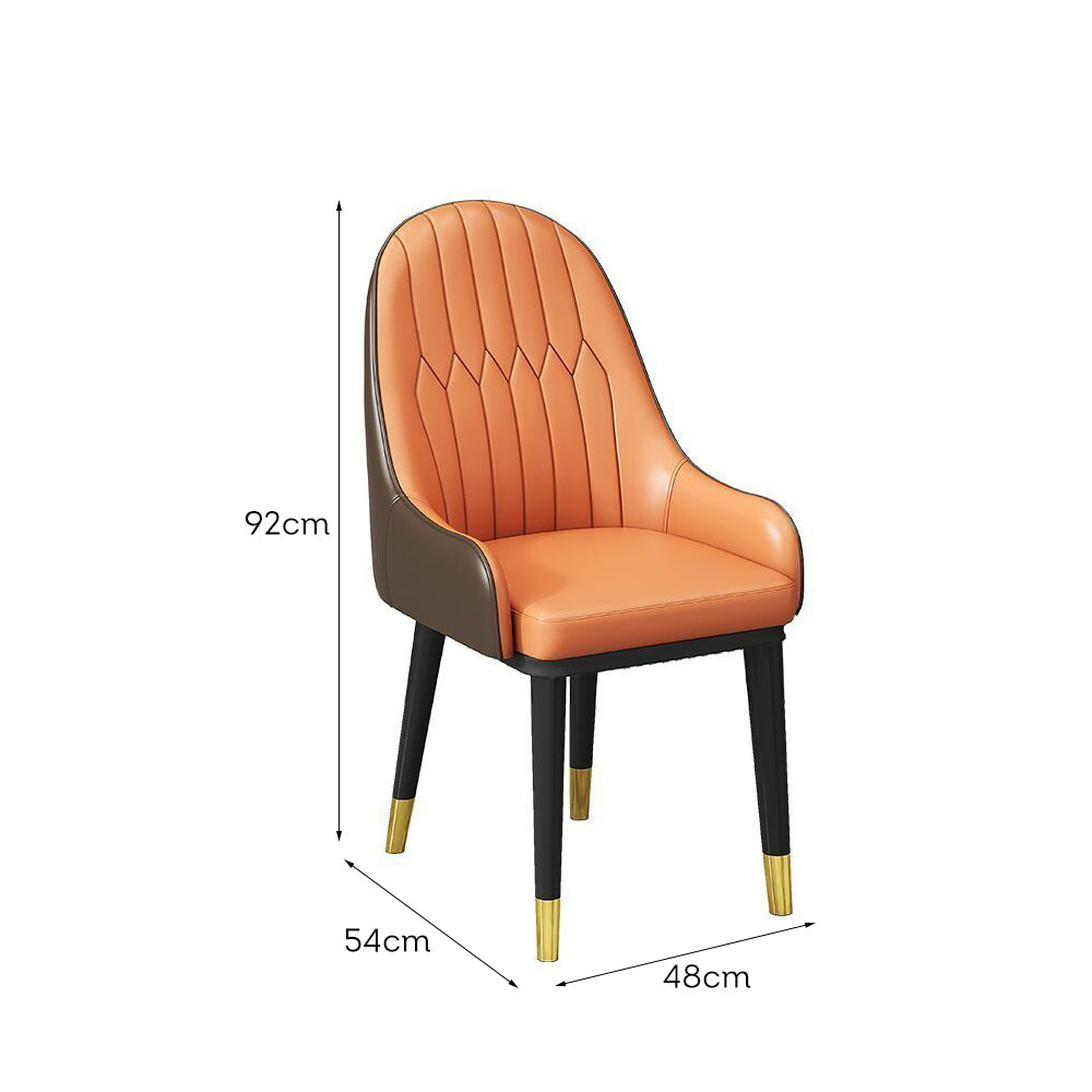 LIVARA DC1134 Chair Style Solid Light Luxury Dining Wood Modern Frame