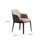 LIVARA DC1051 Wood Solid Chair Dining Style Simple Frame
