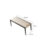LIVARA DC1052 Dining Wood 100cm Length Ash Chair/Bench Frame