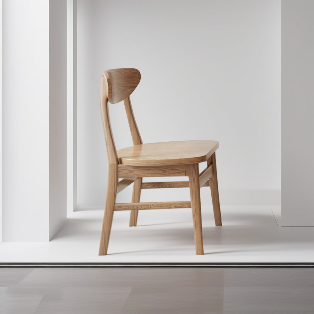 LIVARA DC1065 Sturdy Solid and Dining Wood Chair Durable