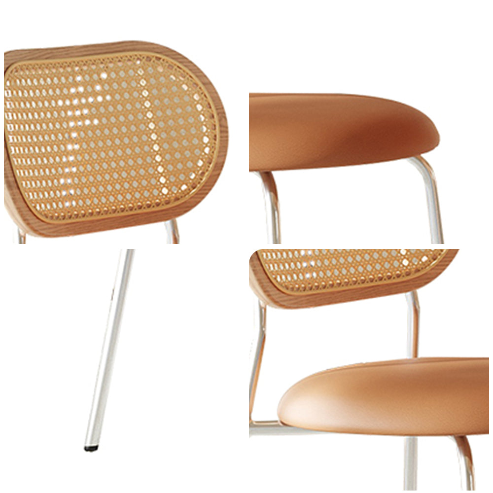LIVARA DC1066 Steel Style Chair Stainless Dining Minimalist Legs