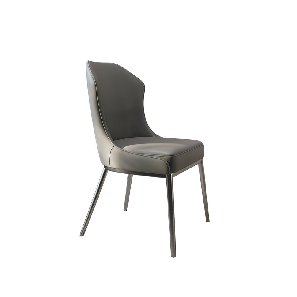 LIVARA DC1073 Chair Faux Padded Fabric Soft Dining Leather Cushion
