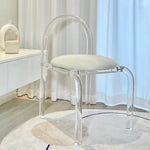 LIVARA DC1080 Minimalist Modern Acrylic Chair Material Dining Style