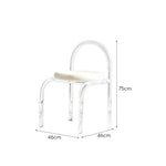 LIVARA DC1080 Minimalist Modern Acrylic Chair Material Dining Style