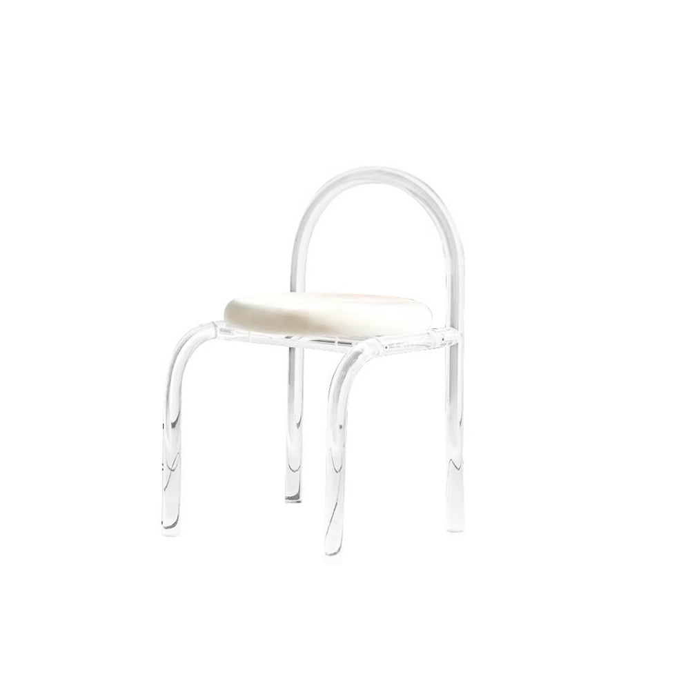 LIVARA DC1080 Minimalist Modern Acrylic Chair Material Dining Style