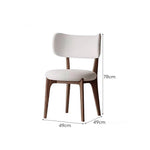 LIVARA DC1084 Lamb Wood Solid Chair Dining Fabric Fleece Frame