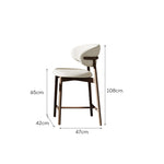 LIVARA DC1122 Dining Chair Ash Wood Frame Cotton Linen Upholstered Fabric