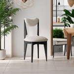 LIVARA DC1135 Chair Modern Dining Casual Wood Ash Style