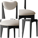 LIVARA DC1135 Chair Modern Dining Casual Wood Ash Style