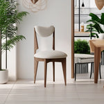 LIVARA DC1135 Chair Modern Dining Casual Wood Ash Style