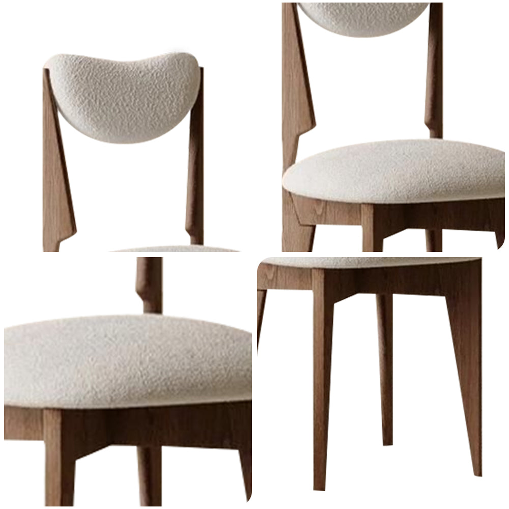 LIVARA DC1135 Chair Modern Dining Casual Wood Ash Style