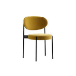 LIVARA DC1147 Chair Dining Steel Velvet Fabric Carbon Legs