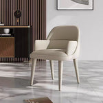 LIVARA DC1151 Wood Fabric Chair Matte Dining Solid Frame
