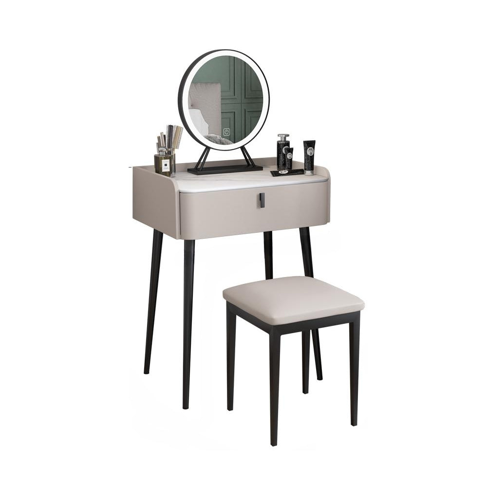 LIVARA DR1020 Rock Solid Wood Dressing Countertop Cabinet 60cm Table