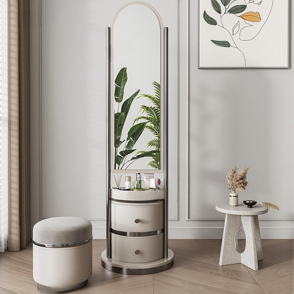 LIVARA DR1056 Dressing Storage Rotating Multi-Functional 50cm Table