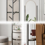 LIVARA DR1056 Dressing Storage Rotating Multi-Functional 50cm Table