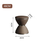 LUXORA DR1058 Solid Table With Carbon Steel Wood 80-120cm Dressing Countertop LED Mirror