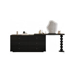 LUXORA DR1104 120cm Solid Frame Pine Dressing Wood Expandable Table