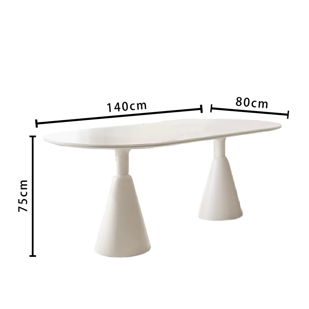 LIVARA DT1001 Sintered 140-160-180cm and Stone Minimalist Dining Table Style Chairs