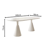 LIVARA DT1001 Sintered 140-160-180cm and Stone Minimalist Dining Table Style Chairs