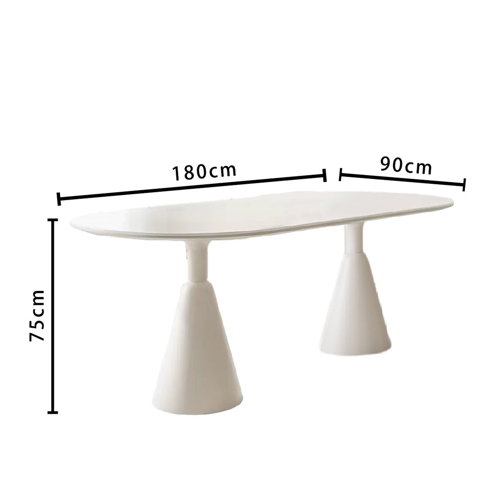 LIVARA DT1001 Sintered 140-160-180cm and Stone Minimalist Dining Table Style Chairs