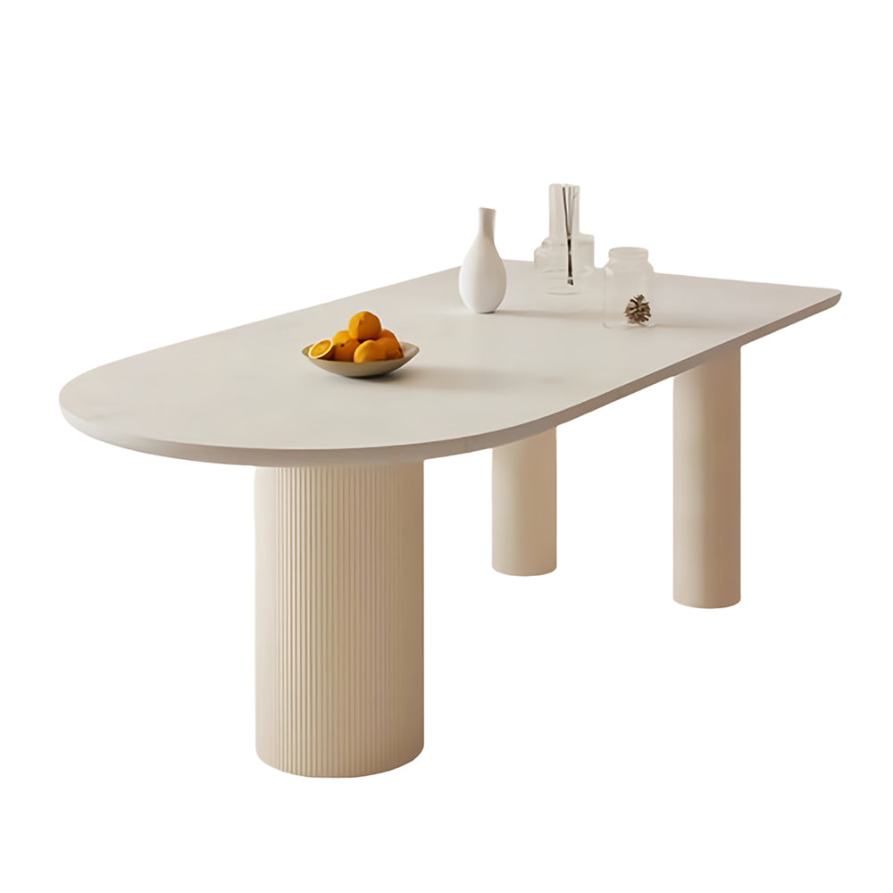 LUXORA DT1012 Sintered Stone Dining Minimalist 140-160-180cm Style Table