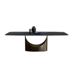 LUXORA DT1027 Dining Sintered Style Stone 130-140-160-180cm Minimalist Table