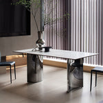 LIVARA DT1030 Style Minimalist Dining 140-160-180-200cm Sintered Stone Table
