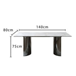 LIVARA DT1030 Style Minimalist Dining 140-160-180-200cm Sintered Stone Table