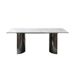 LIVARA DT1030 Style Minimalist Dining 140-160-180-200cm Sintered Stone Table