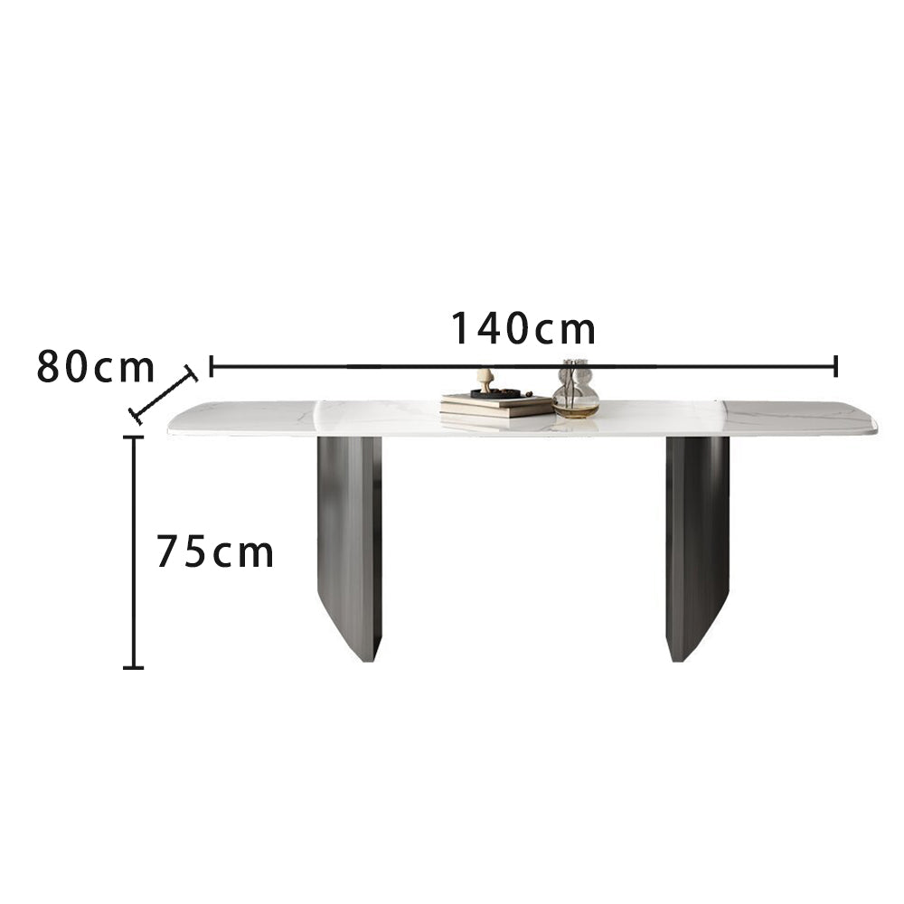 LIVARA DT1031 Dining Style Stone Modern Sintered 140-160-180cm Minimalist Table