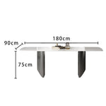 LIVARA DT1031 Dining Style Stone Modern Sintered 140-160-180cm Minimalist Table