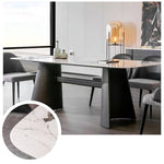 LUXORA DT1032 Stone 140-160-180cm Minimalist Style Dining Sintered Table