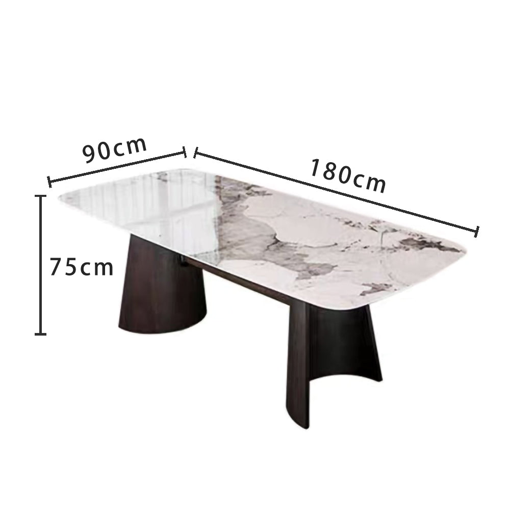 LUXORA DT1032 Stone 140-160-180cm Minimalist Style Dining Sintered Table