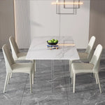 LUXORA DT1036 140-160-180cm Style Stone Sintered Dining Minimalist Table
