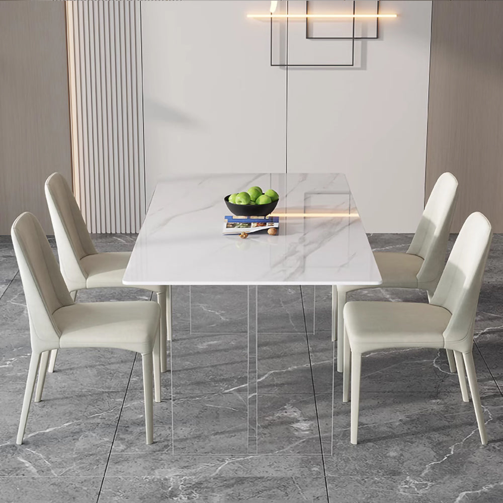 LUXORA DT1036 140-160-180cm Style Stone Sintered Dining Minimalist Table