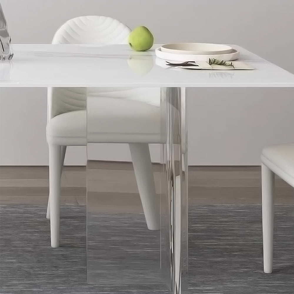 LUXORA DT1036 140-160-180cm Style Stone Sintered Dining Minimalist Table