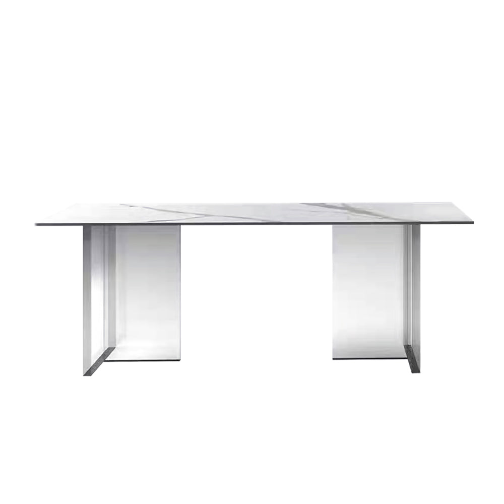 LUXORA DT1036 140-160-180cm Style Stone Sintered Dining Minimalist Table