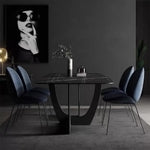LUXORA DT1039 Style Minimalist Sintered 140-160-180cm Dining Stone Table